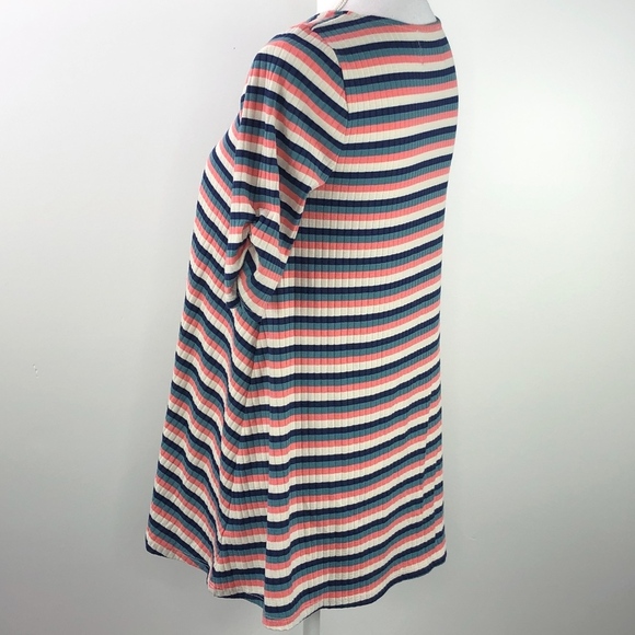 Anthropologie Puella Ribbed Striped T shirt S - Picture 3 of 5